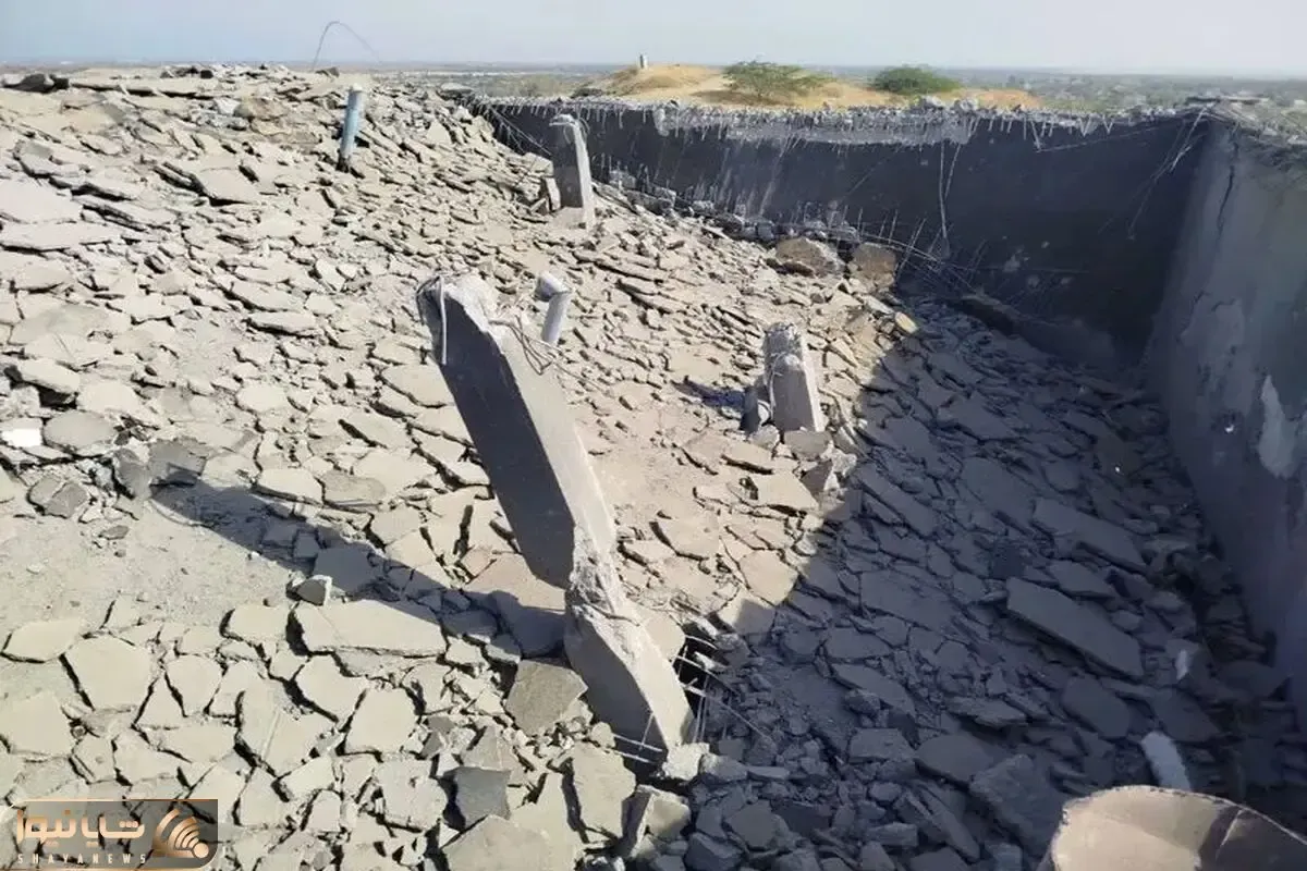 قطع آب ۲۰ هزار نفر در حمله موشکی به مخازن بمانی