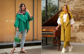 میخوای شیکول دیده شی خودتو تو این تیپا جا کن؛ همچی راجع به مانتو، شلوار و کیف
