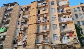 (ویدئو) احتمال ریزش پنج ساختمان در شهر کرج