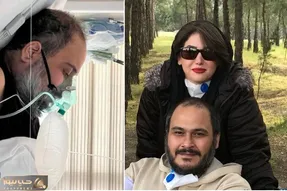 آخرین عکس از رضا داوود نژاد بازیگر سریال پشت کنکوری‌ ها قبل فوت