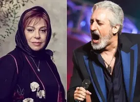 عکس یادگاری گوهر خیراندیش با اِبی و مهشید در تولد ابی!