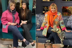 وقتی نیوشا ضیغمی هرجا میره هرکولای بدنساز دورِشن؛ خانوم چه نافرم اَبرو ساخته!