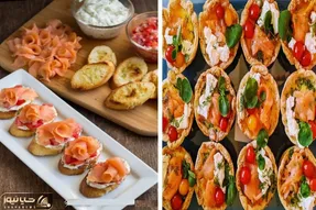 تارت سالمون دودی غذای محبوب همه ی ورزشکاراست، اگه توام میخوای خوش فرم باشی امتحانش کن