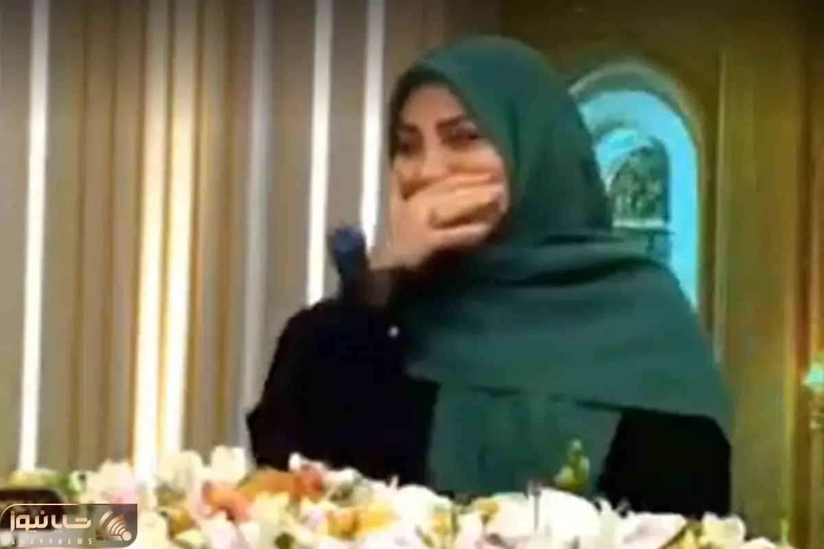 سکانس خندان/تقلید صدای آقای روانشناس پیش المیرا شریفی مقدم که خانم مجری غش رفت