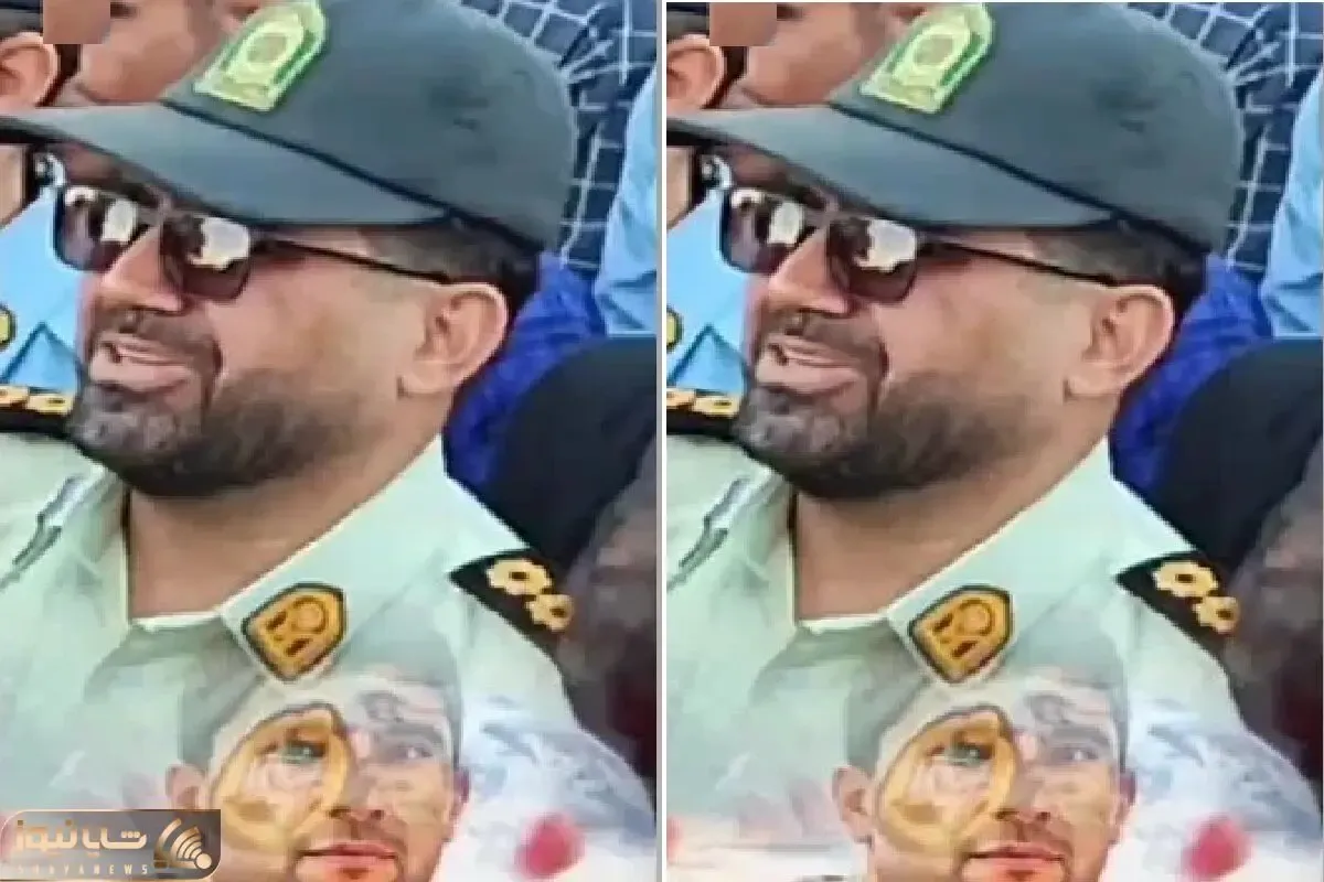 آواز جگرسوز؛ پلیس با زجه تو دل جمعیت برای رفیق شهیدش آهنگ لالای زندیم عذابه رو خوند