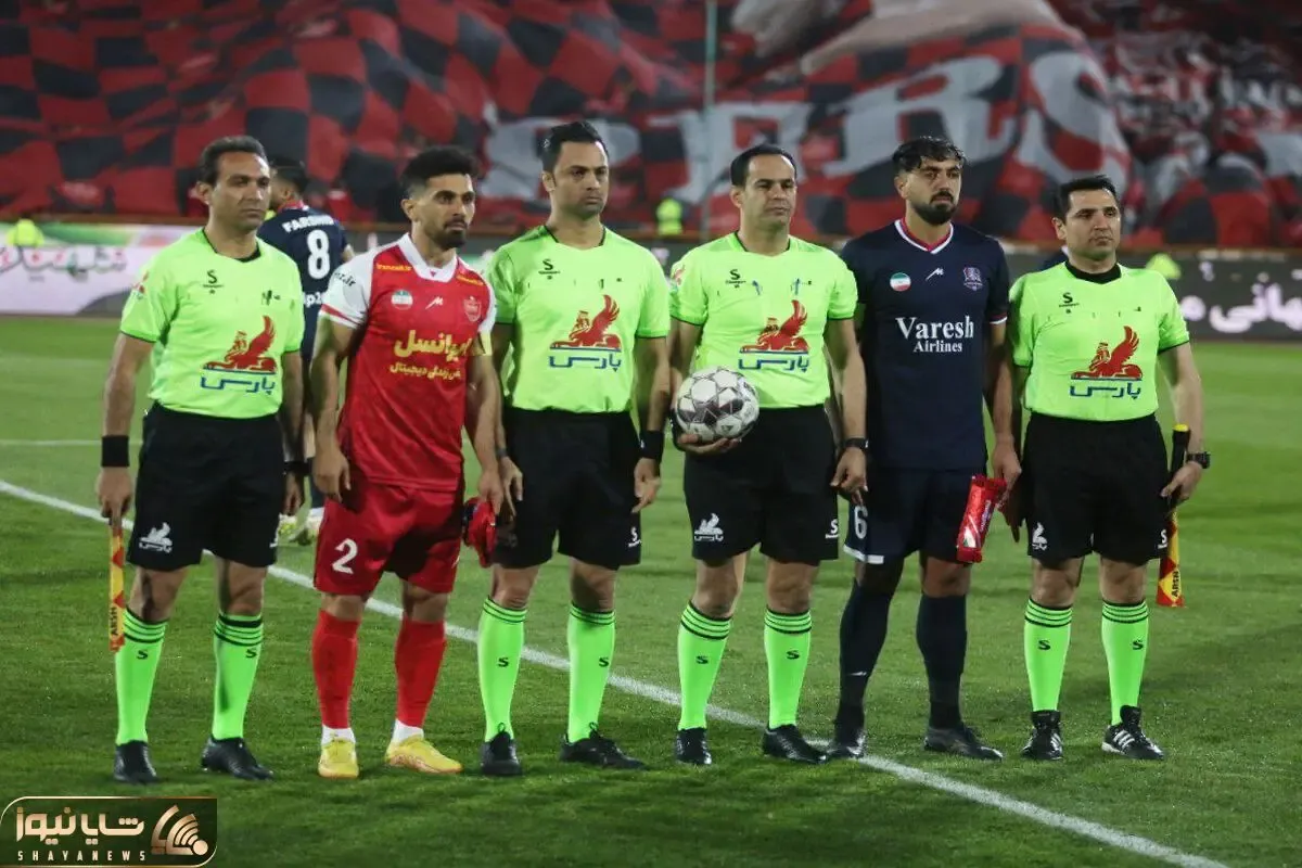 3 اشتباه بزرگ داوری در دیدار پرسپولیس - آلومینیوم اراک