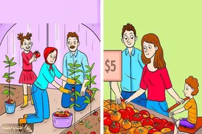 بازی فکری؛ اگه هوشت جت اسکی بگو کدوم از این خانواده ها فقیر ترن؟