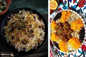 طرز تهیه رشته پلو رستورانی / خیلی سریع و راحت یه ناهار خوشمزه و ساده درست کن