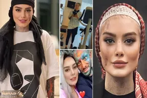 فیس جدید سحر با گیس و حتی دماغ تراااشیده؛ ژستای آنجلینایی تو باشگاه کیلو چند!