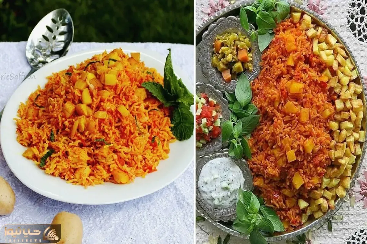 طرز تهیه گوجه پلو (دمی گوجه) با بهترین دستور/ غذای خوشمزه بدون گوشت رو اینجوری بپزید
