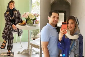 رونمایی بهرام رادان از همسر بلاگرش با یه گاردِ خفن؛ سر و وضع خونگی شون چه دل فریبه!