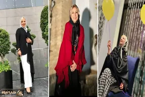 مرجانه گلچین و ژستای نونهالیش خانوم رو چه فسقل فیس کرد؛ با کیکش میشه کله شکوند!
