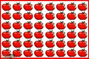 بازی فکری؛ باید آزمون جنگده بمب افکن بدی اگه بتونی بین سیب گاز زده متفاوت رو پیدا کنی