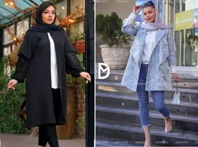 خانومی اگه شکم داری با این مانتوها پنهونش کن؛ مدل هایی برای لاغرتررر دیده شدن