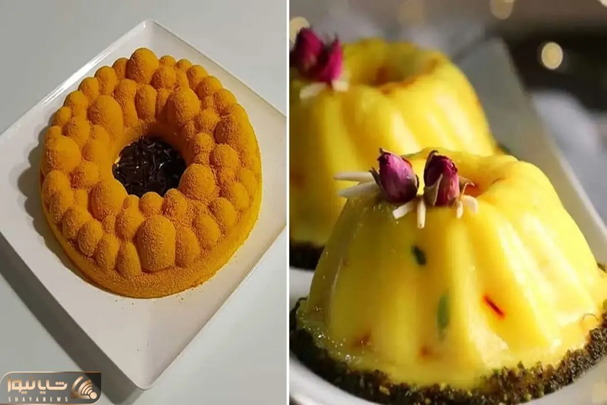 طرز تهیه ماقوت بستنی زعفرونی / دسر فوق العاده ای که سریع و راحت آماده میشه