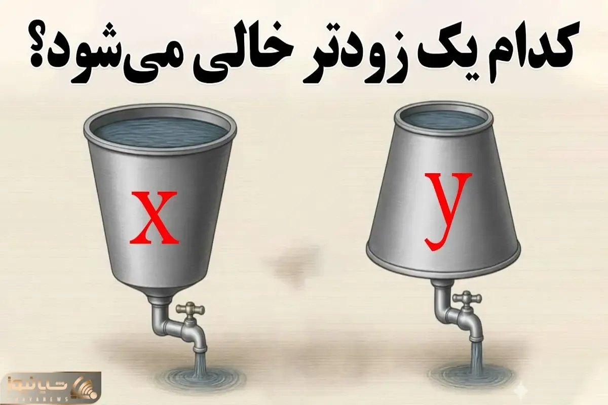 بازی فکری؛ کدام مخزن زودتر خالی می شود؟
