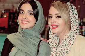 تبریک تولد مادر جوان و جذاب الهه حصاری برای دخترش! +فیلم