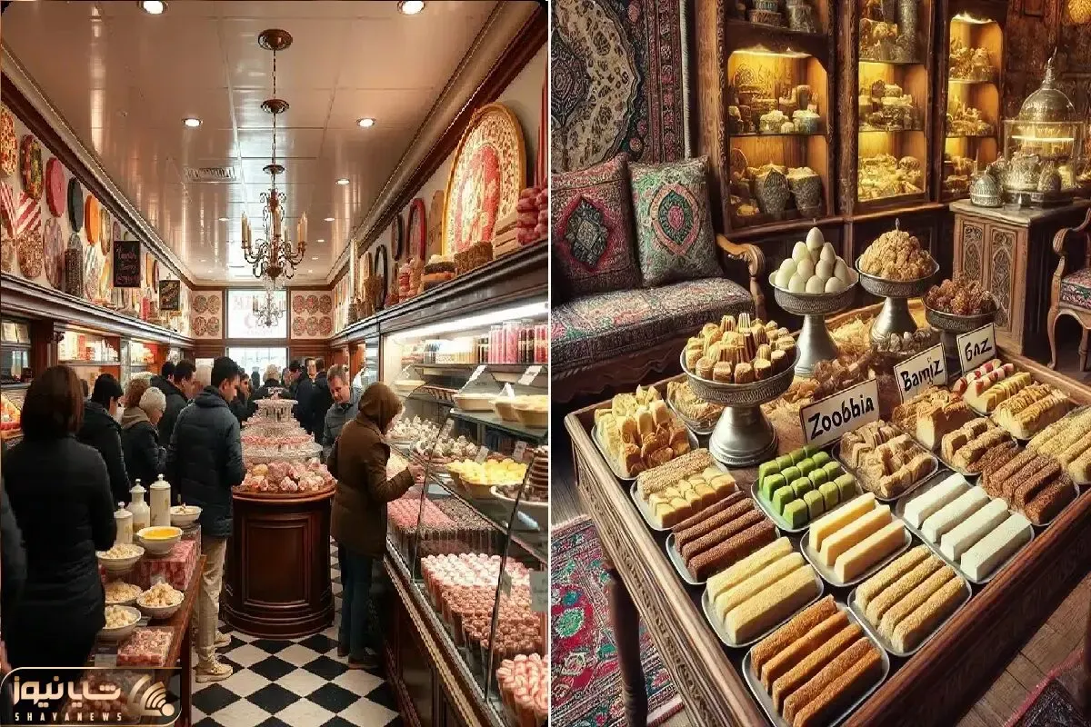 بهترین شیرینی فروشی های تهران/ شیرینی های خوشگل و لاکچری برای پذیرایی عیدو اینجا بخر