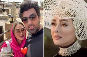الهام حمیدی با این ست خفنی که با شوهرش زد هر چی مدلینگه زیر پا لهید / اینطور رفت خارج