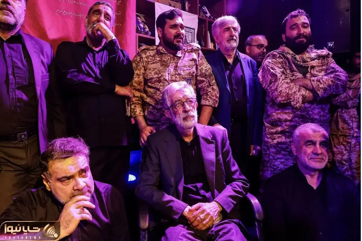 اشک‌های پدر در آخرین وداع؛ گریه‌ سوزناک حداد عادل هنگام اقامه نماز بر پیکر‌ دخترش