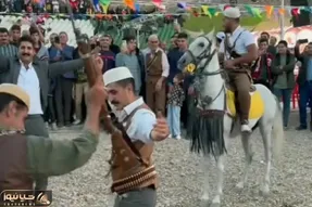 آواز محلی؛ تو عروسی ایل عشایری با تفنگ و تیر و ساچمه میرقصن انگاری میدون جنگ