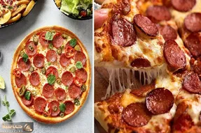 طرز تهیه پیتزا پپرونی خوشمزه / همراه با بهترین و ساده ترین دستور برای تهیه خمیر پیتزا