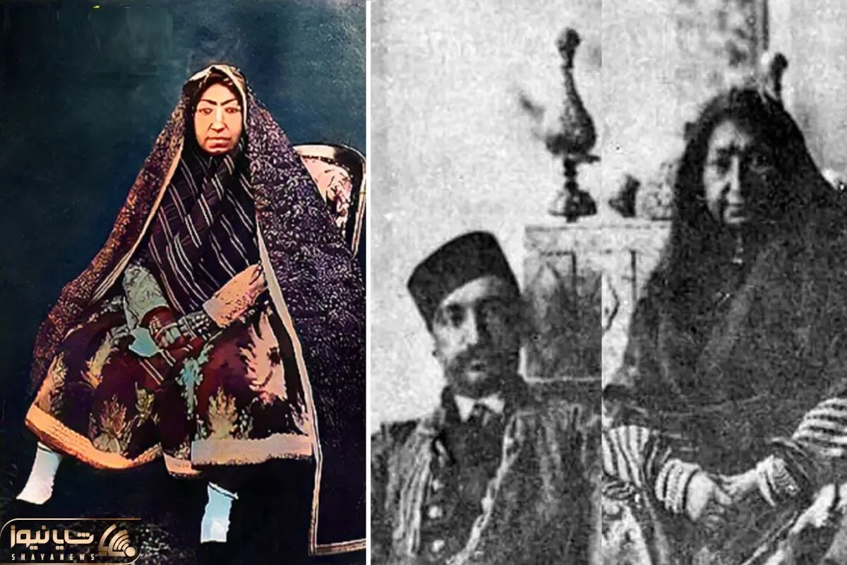 مهدعلیا مادر ناصرالدین شاه؛ ملکه‌ نه چندان زیبا که مردان هم از او حساب می‌بردن