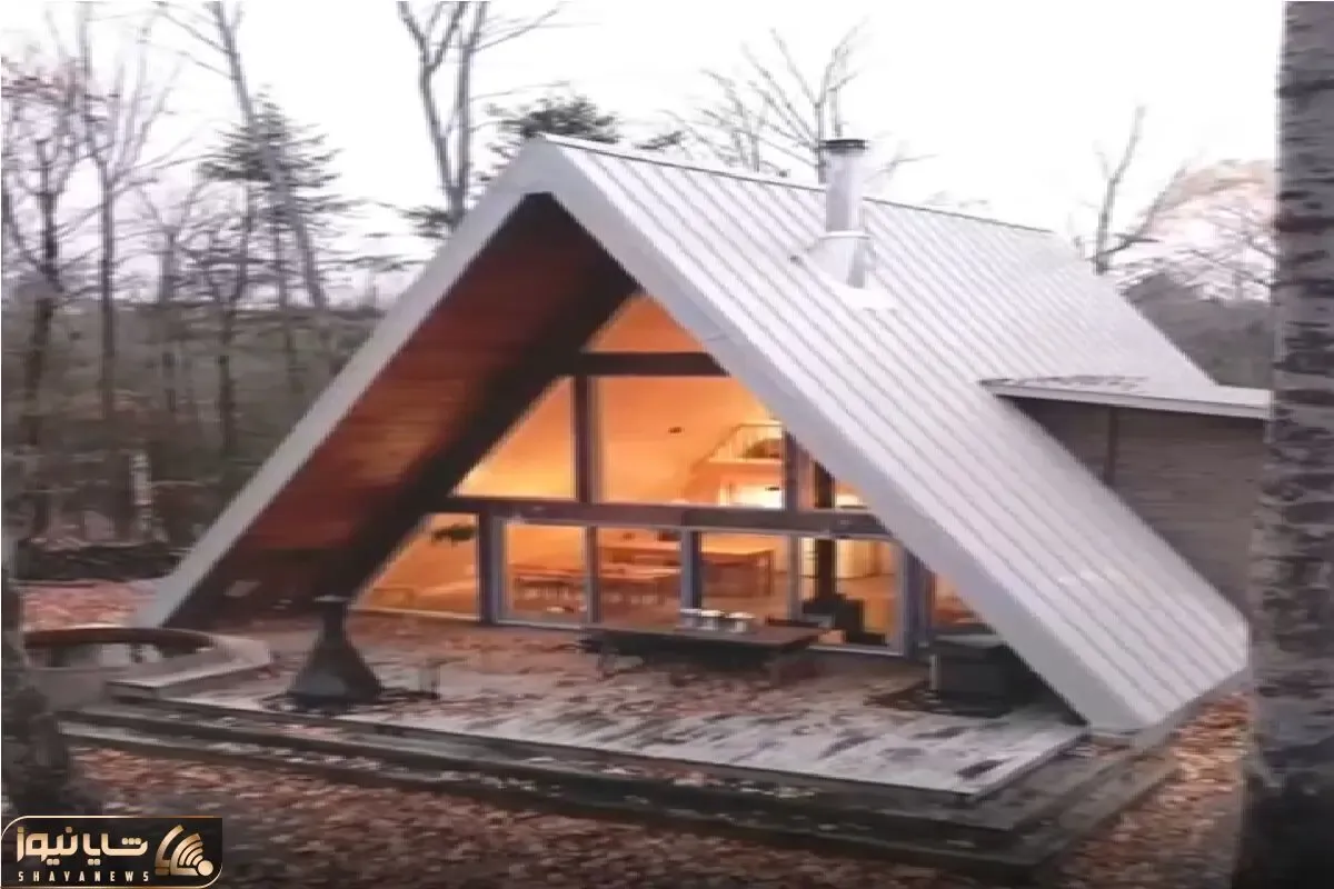 معماری خلاقانه؛ کلبه ساختن تو دل جنگل مازندران لوکس، سه طبقه و A-Frame