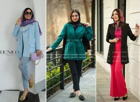 کت تکُ با چه شلواری بپوشیم؟؛ کلی ایده جذاب برای اینکه عید 1401 با مانتوی کتی بدرخشید