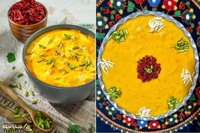 طرز تهیه خورش ماست اصفهان/ طعمی خاص از یه خورش که به عنوان دسر استفاده میشه!