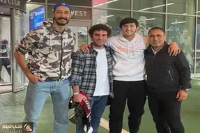 (عکس) مهدوی‌کیا، هوتن شکیبا و بهرام افشاری در کنار سردار آزمون