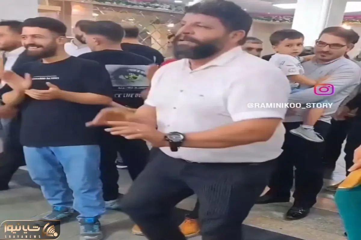آواز شاد؛ قیافه ی مرد رو دیدنی میگی حرف بزنه میگرخه آدم ولی رقصش خبر از دل نازکش میده