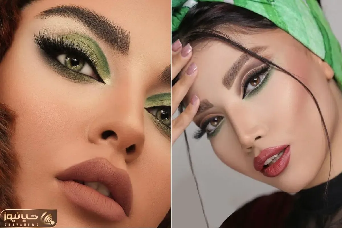 دیگه وقتشه حرفه ای آرایش کنی؛ سایه سبز بزنید تا چشم هایی زمردی داشته باشید