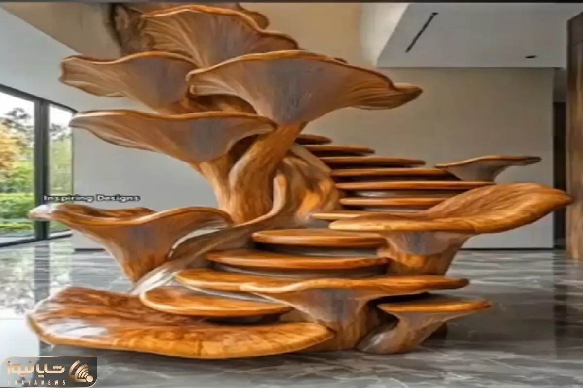 معماری خلاقانه؛ راه پله ساختن با الهام از آلیس در سرزمین عجایب کنجکاو میشی بالاش چیه