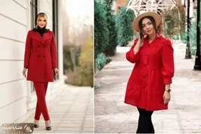 معرفی چند ست جذاب با مانتو قرمز؛ اگه ست کردن قرمزو بلد باشی هر روز میتونه روز عشق باشه