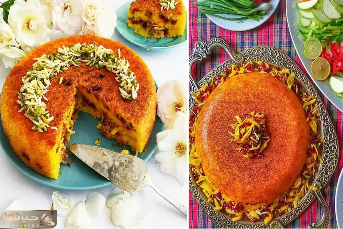 طرز تهیه ته چین مرغ مثل حرفه ای ها / اینجوری بپزید خمیر نمیشه و بوی تخم مرغ هم نمیده