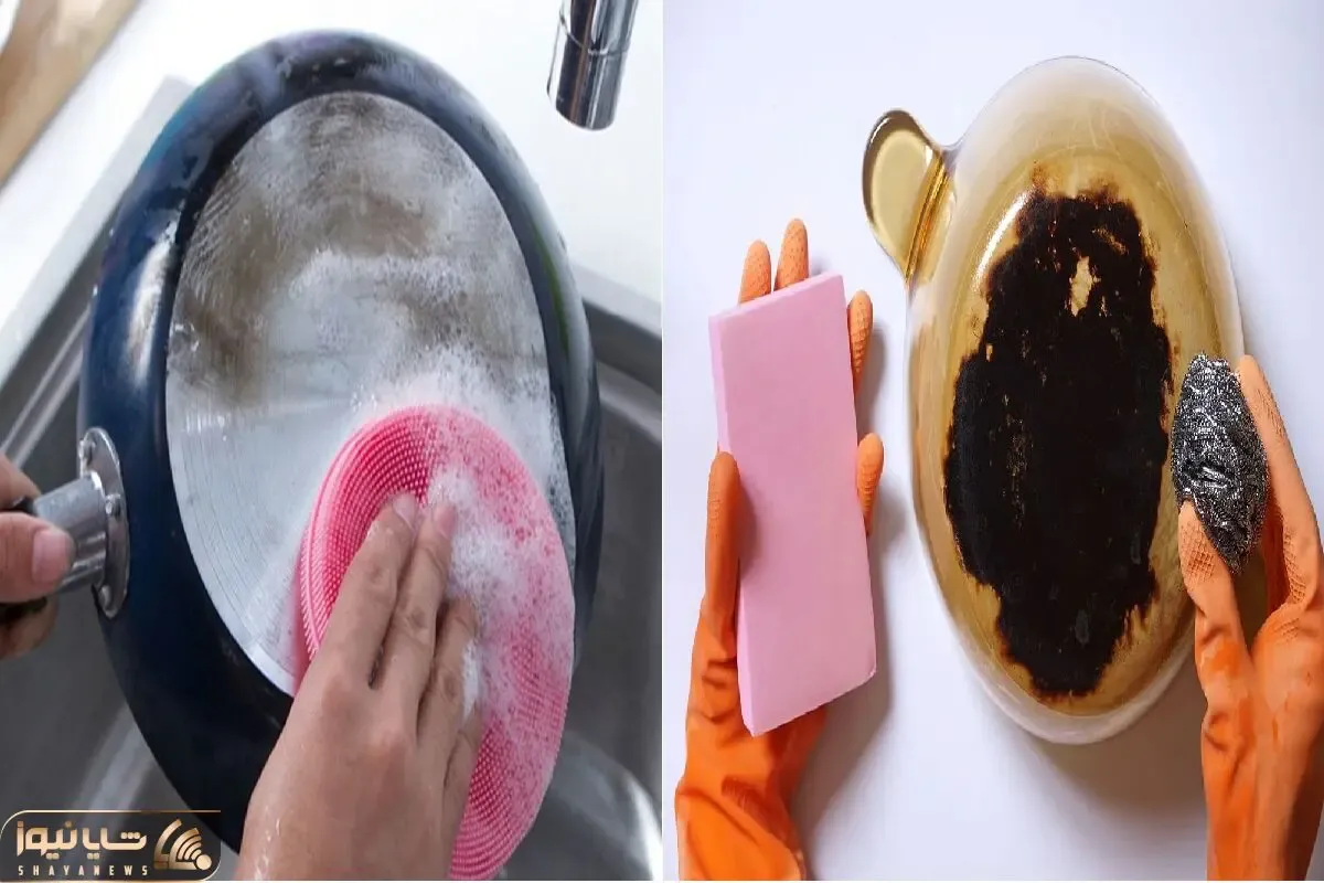 ترفندهای عجیب اما مؤثر برای تمیزی پشت قابلمه/ روش جلوگیری از سیاهی دوباره قابلمه‌ ها