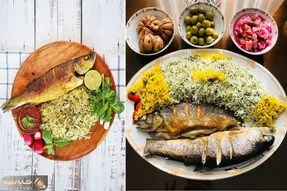 بهترین غذای شب عید نوروز / سبزی پلو با ماهی رو اینجوری بپزی سالت نکو میشه