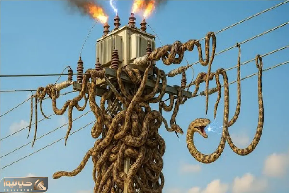 مستند حیات وحش؛ مار برای بلع طعمه پیچید دور تیر جِزش دراومد