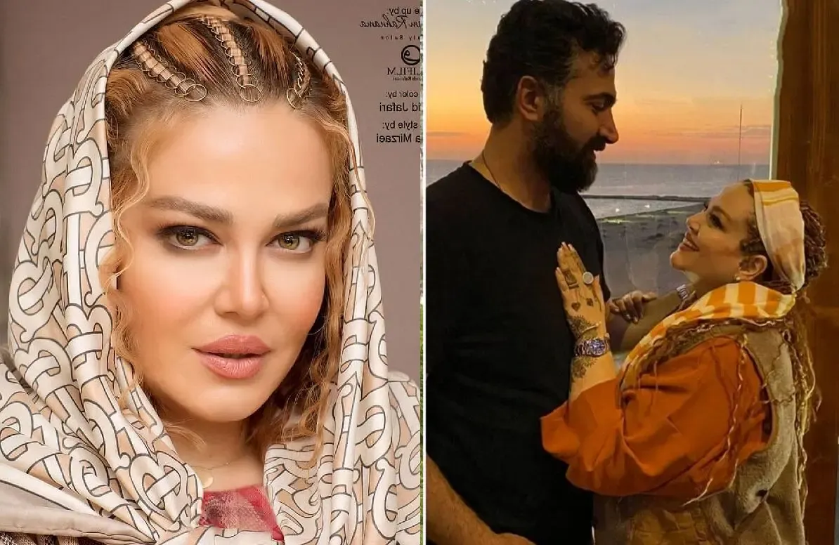 ژست برگ ریزون بهاره رهنما تو بغل حاجی! +عکس