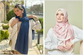 کدام رنگ شال بیشتر به پوستتان می‌آید؟ / شیوه انتخاب درست رنگ شال و روسری