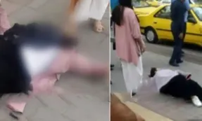 (عکس) ماجرای زیر گرفتن دو زن بی حجاب در خیابان کاشانی ارومیه!