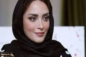 خانم بازیگر در کنار حیوان خانگی‌اش+عکس