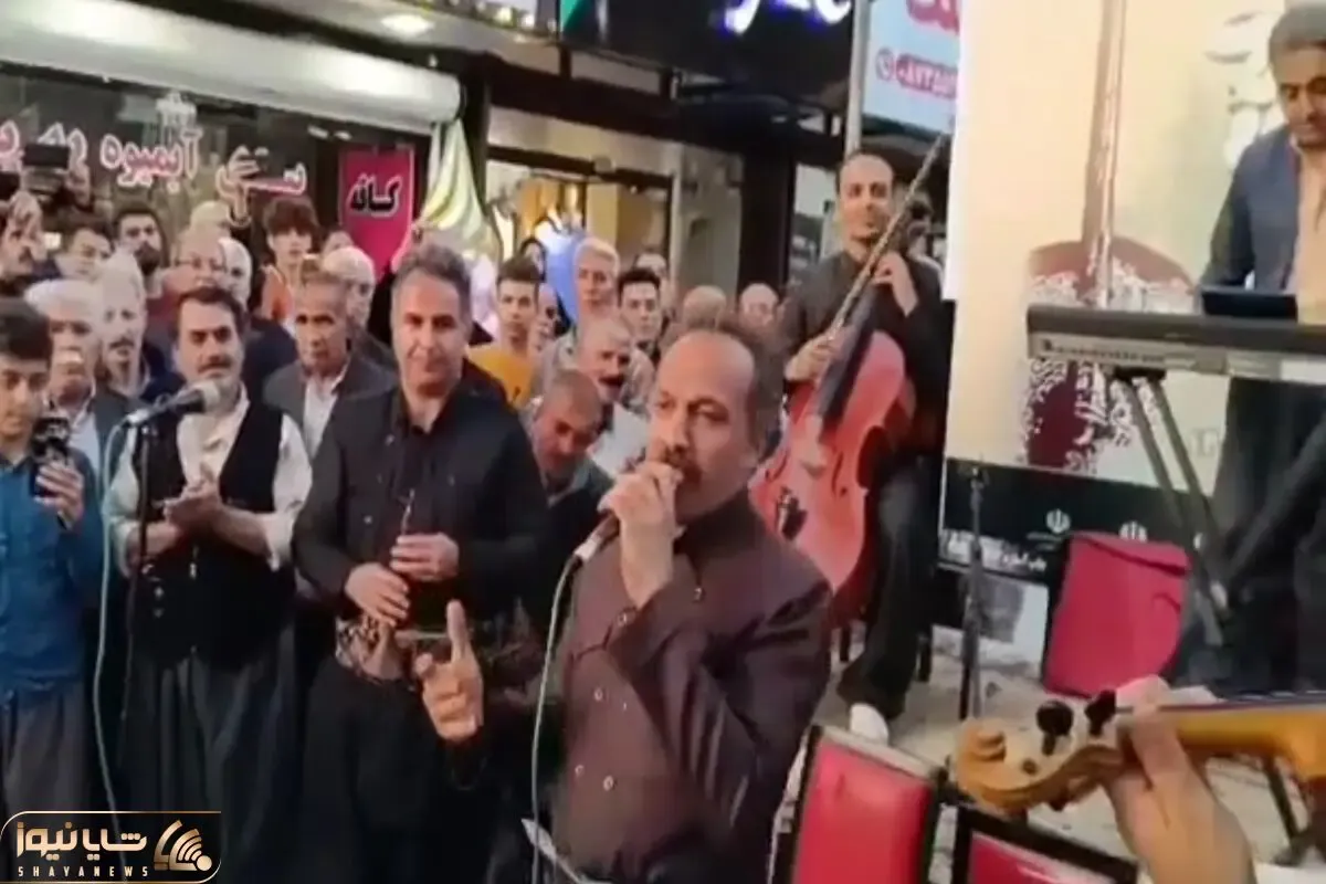 آواز جگرسوز؛ ملت مثل مور و ملخ برای آهنگ لاوک ریختن پیرمرد داره با رقص میخونه واسشون