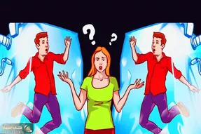 بازی فکری؛ اگه زدی رو دست باهوشا بگو کدوم از این آقایون فضانورد شوهر خانوم سردرگمه؟