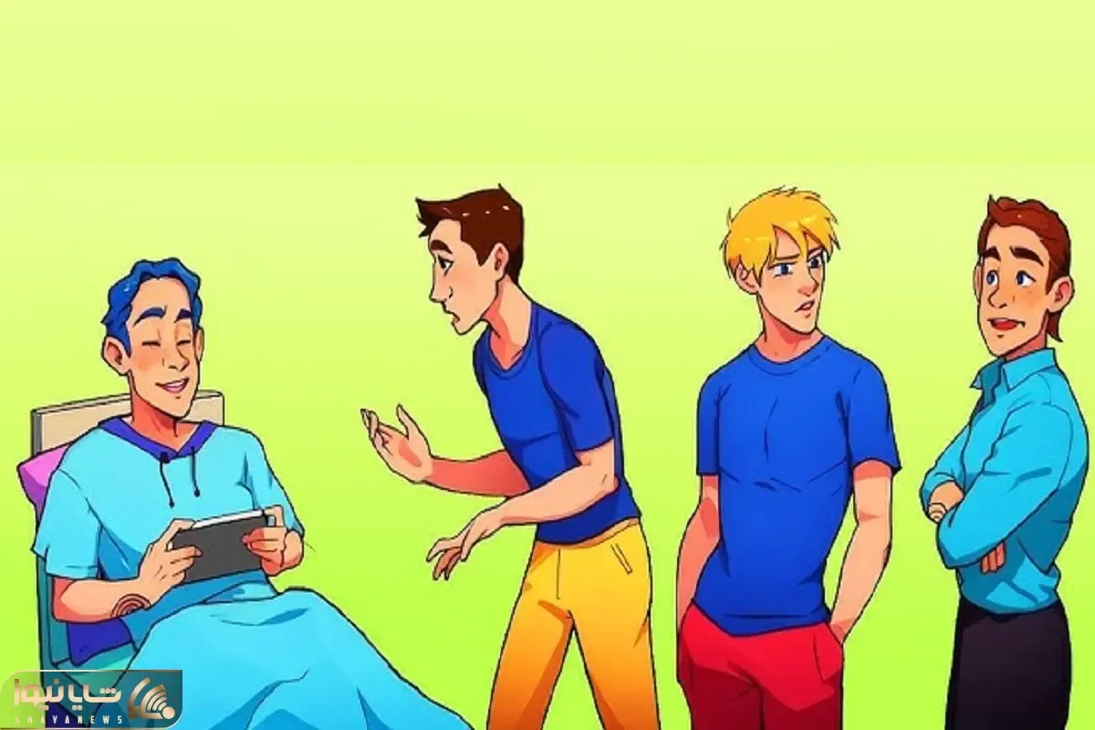بازی فکری؛ با دقت برادر مرد بیمار را پیدا کنید!