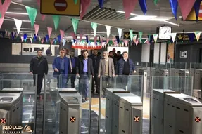 افتتاح فاز نخست متروی کرج به طول 5.5 کیلومتر