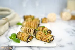 طرز تهیه رول بادمجان با پنیر که خیلی ویژه و خاصه؛ خوشمزگیش قراره هوش از سرت ببره