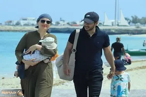 (عکس) وقتی بچه بزرگ ساعد سهیلی 9 سالشه و سگه!