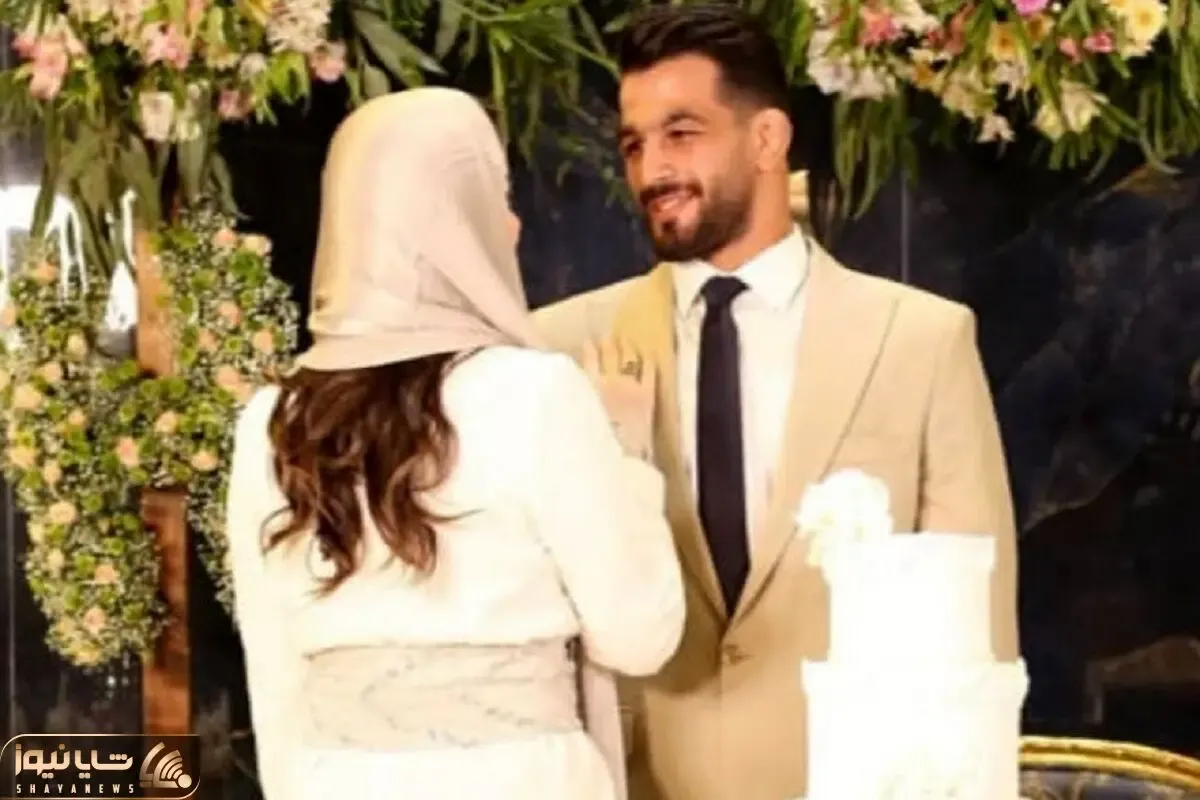 (عکس) رو نمایی کِدرِ حسن یزدانی از همسرش!
